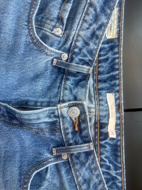 Levi's Low Loose Jeans in Medium Blue Denim